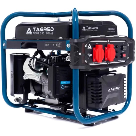 Генератор бензиновий TAGRED 1 фаза (220В), 2,2кВт, (TA2500INW)